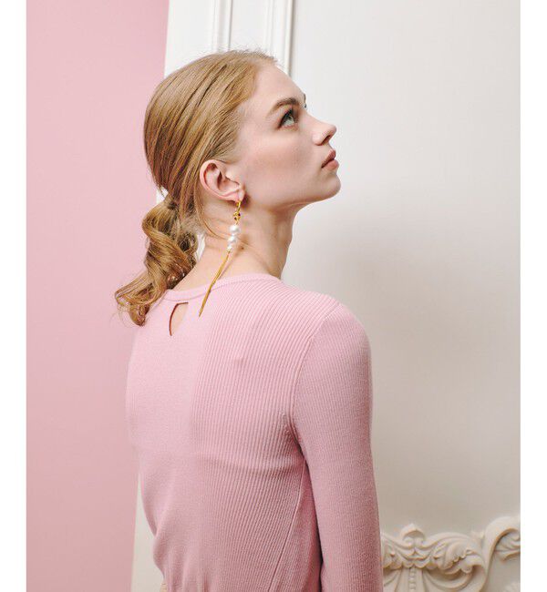 LOULOU WILLOUGHBY「【LOULOU WILLOUGHBY】2WAY RIB プルオーバー」|ニット・セーター|