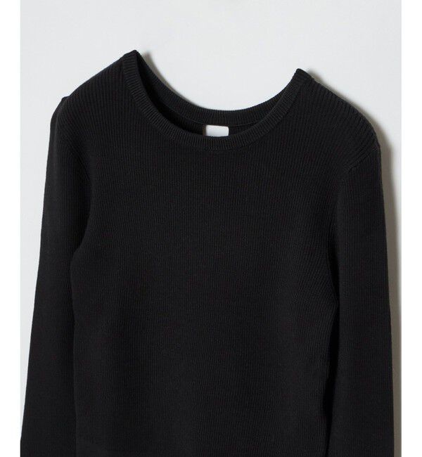 LOULOU WILLOUGHBY「【LOULOU WILLOUGHBY】2WAY RIB プルオーバー」|ニット・セーター|