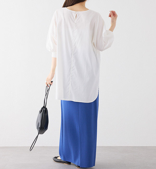  「《リバイバル》万能ハーフスリーブブラウス」|シャツ・ブラウス|