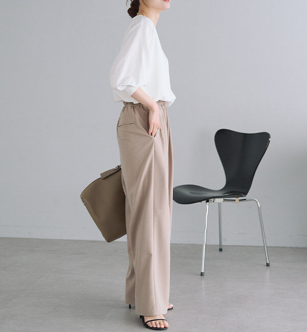  「《リバイバル》万能ハーフスリーブブラウス」|シャツ・ブラウス|