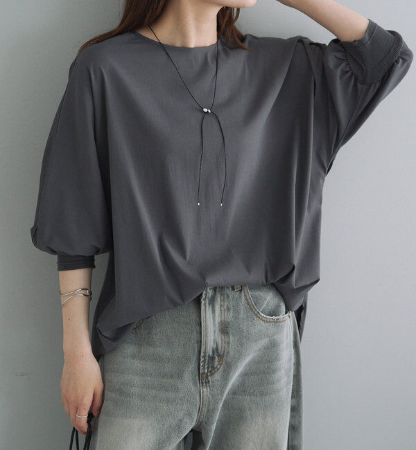  「《リバイバル》万能ハーフスリーブブラウス」|シャツ・ブラウス|