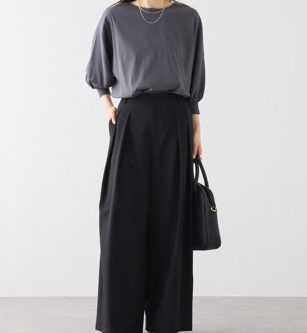  「《リバイバル》万能ハーフスリーブブラウス」|シャツ・ブラウス|