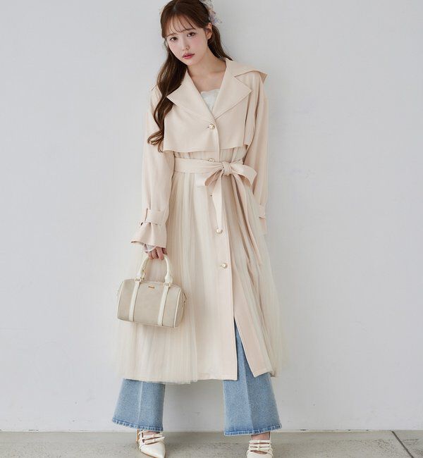  「チュールトレンチコート」|その他|