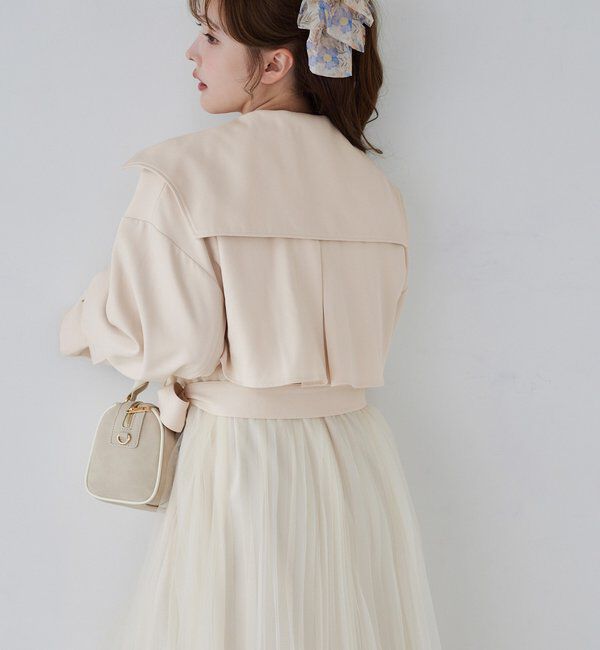  「チュールトレンチコート」|その他|