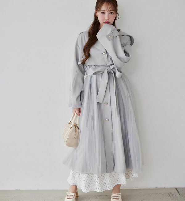  「チュールトレンチコート」|その他|