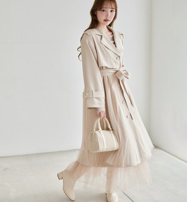  「チュールトレンチコート」|その他|