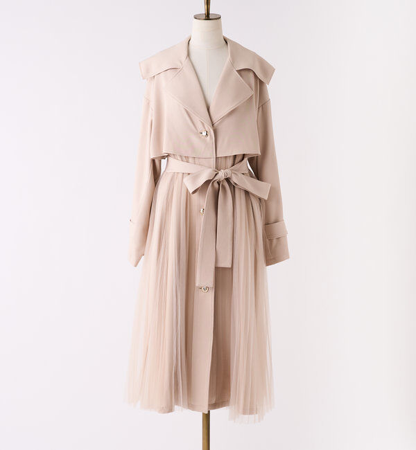  「チュールトレンチコート」|その他|