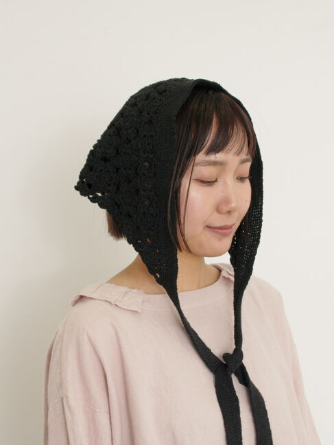 Samansa Mos2「モチーフニットバブーシュカ」|その他|