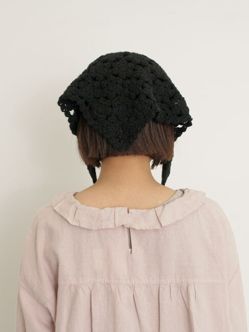 Samansa Mos2「モチーフニットバブーシュカ」|その他|