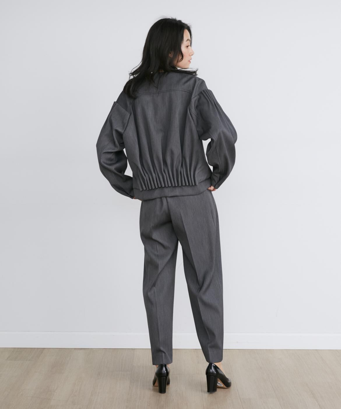 INED「ダブルタックパンツ《la veille by SUPERIOR CLOSET》」|スラックス|