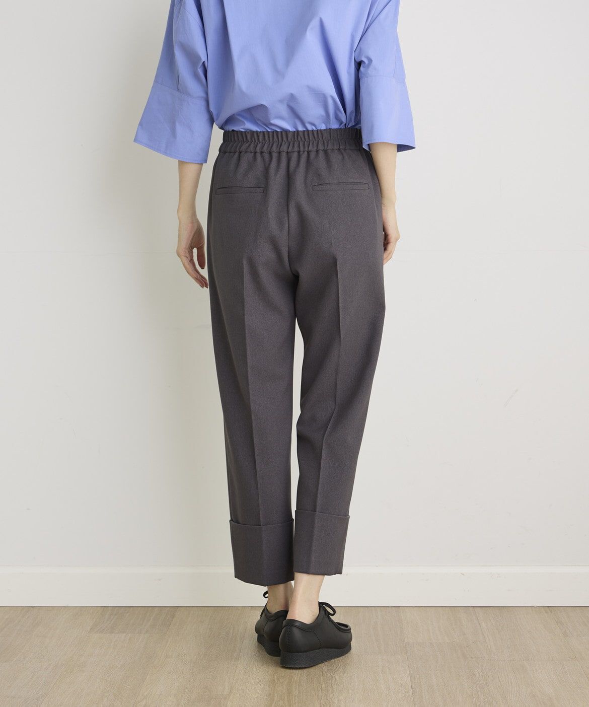 I.T.'S international「ウールライクロールアップテーパードパンツ」|その他|