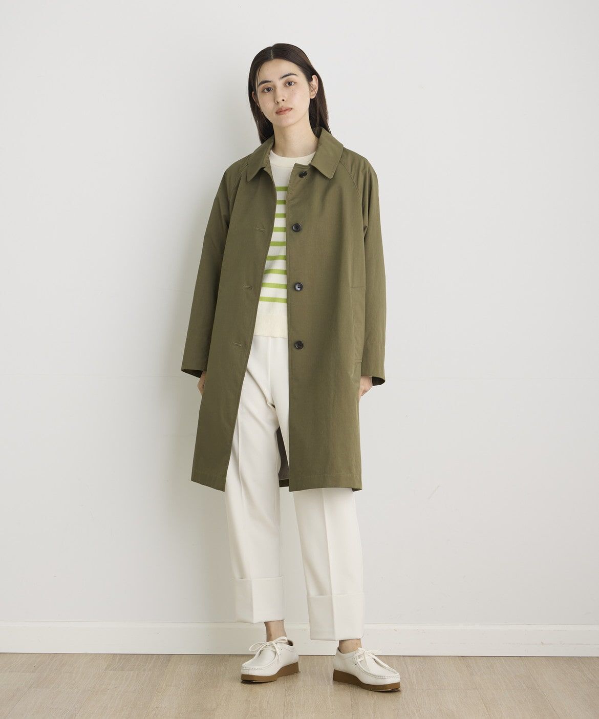 I.T.'S international「ウールライクロールアップテーパードパンツ」|その他|