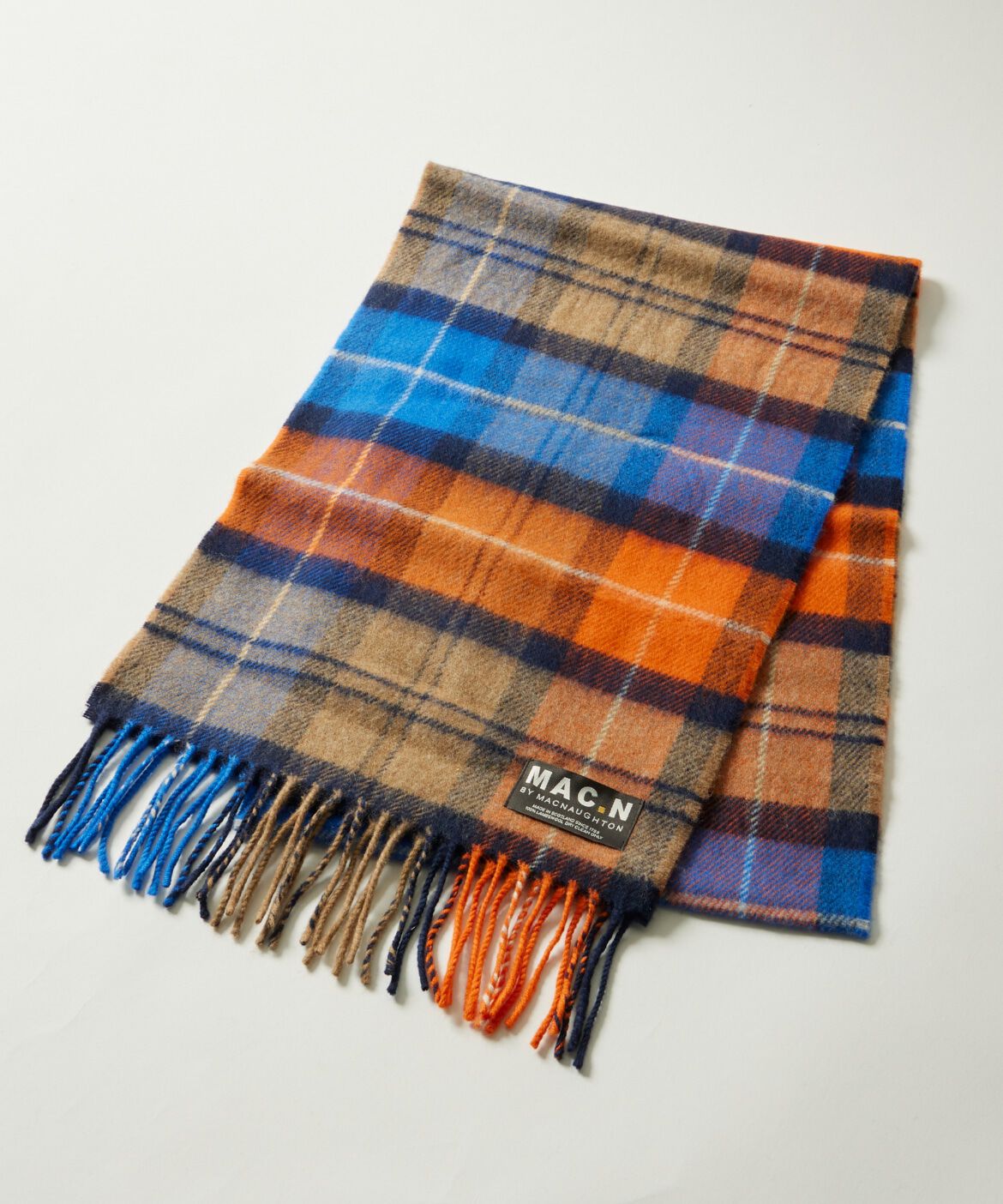 DAY by DAY it&rsquo;s international「チェックマフラー」|マフラー|ブルー1