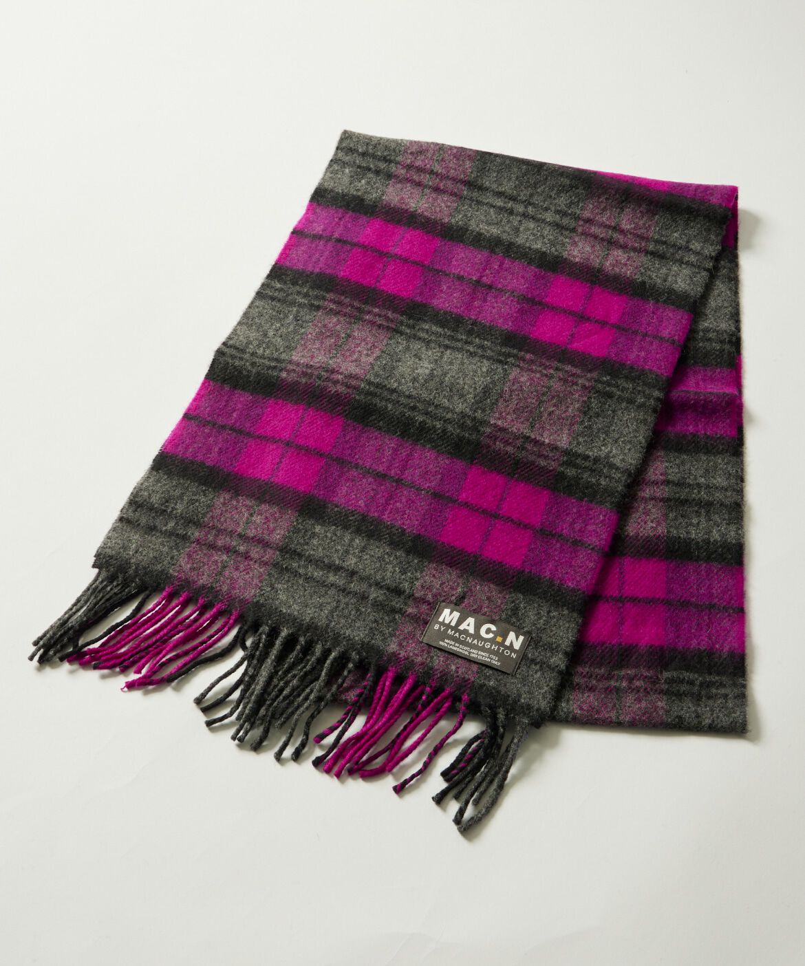 DAY by DAY it&rsquo;s international「チェックマフラー」|マフラー|パープル2