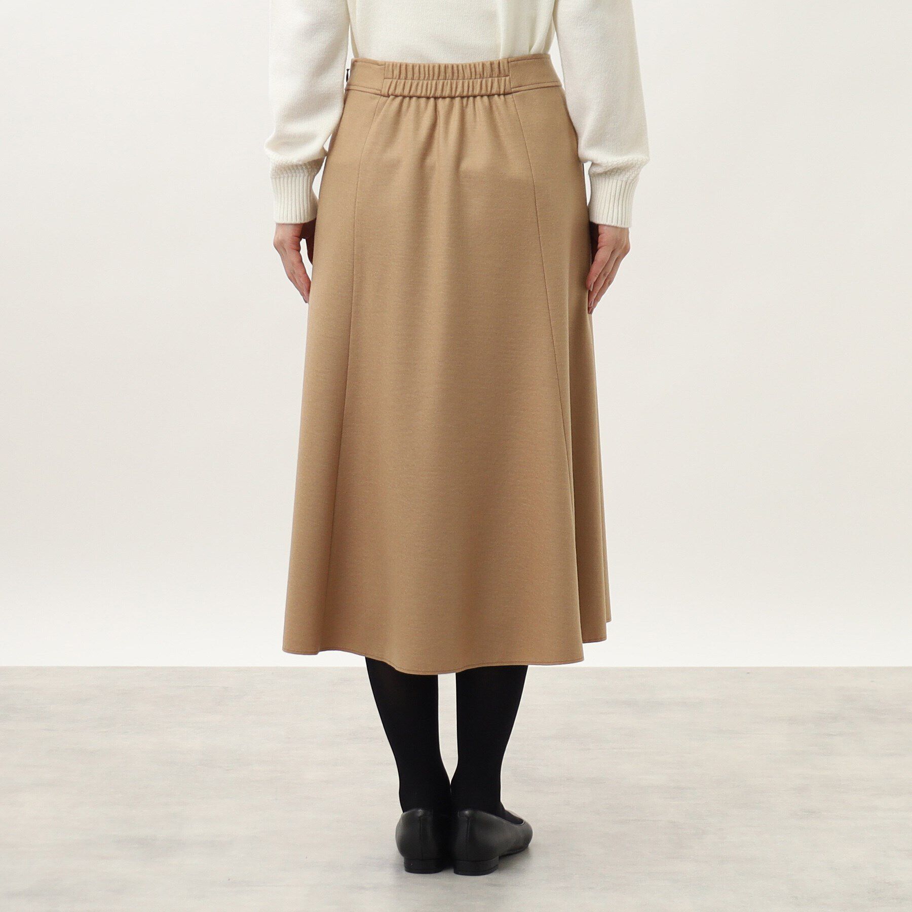 Reflect「上品シルエットフレアスカート」|スカート|