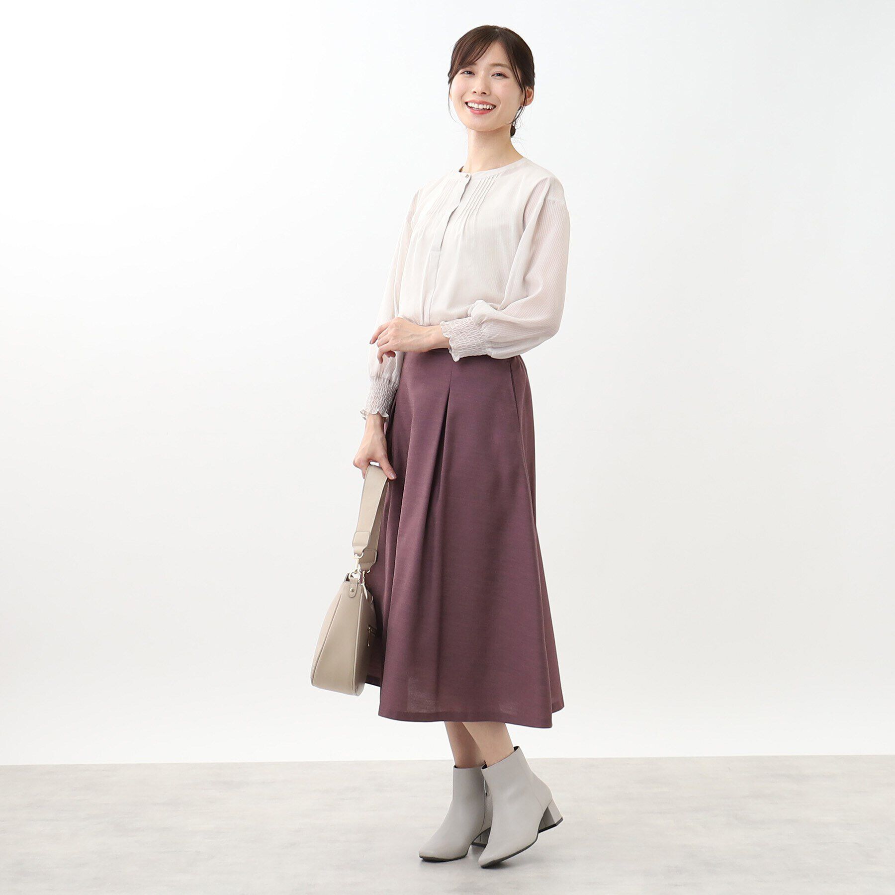 Reflect「【至福の履き心地／足元キレイ見え】やみつきショートブーツ」|ショートブーツ|