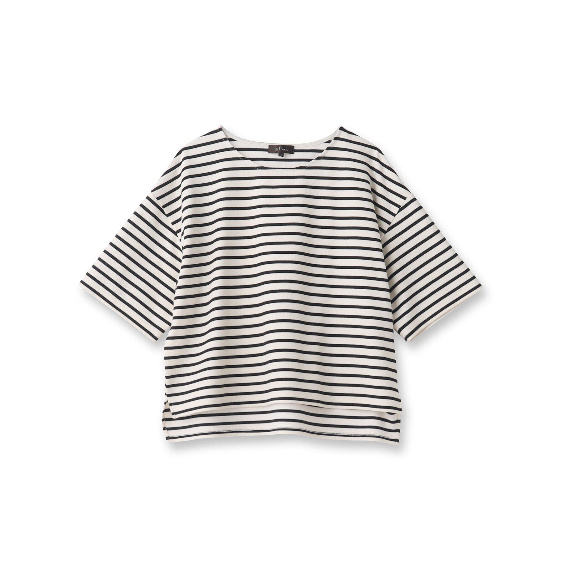 Reflect「【E‐QUALITY／手洗い可／セットアイテム】ボーダープルオーバー＋タンクトップワンピース」|ワンピース|