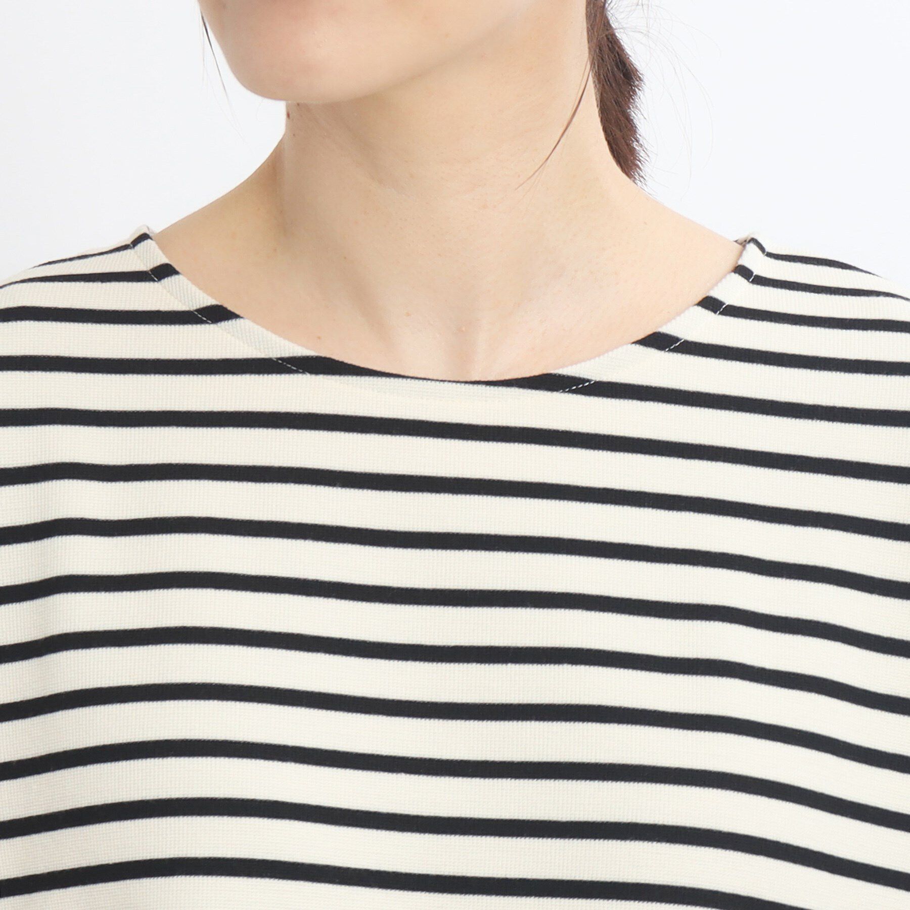 Reflect「【E‐QUALITY／手洗い可／セットアイテム】ボーダープルオーバー＋タンクトップワンピース」|ワンピース|