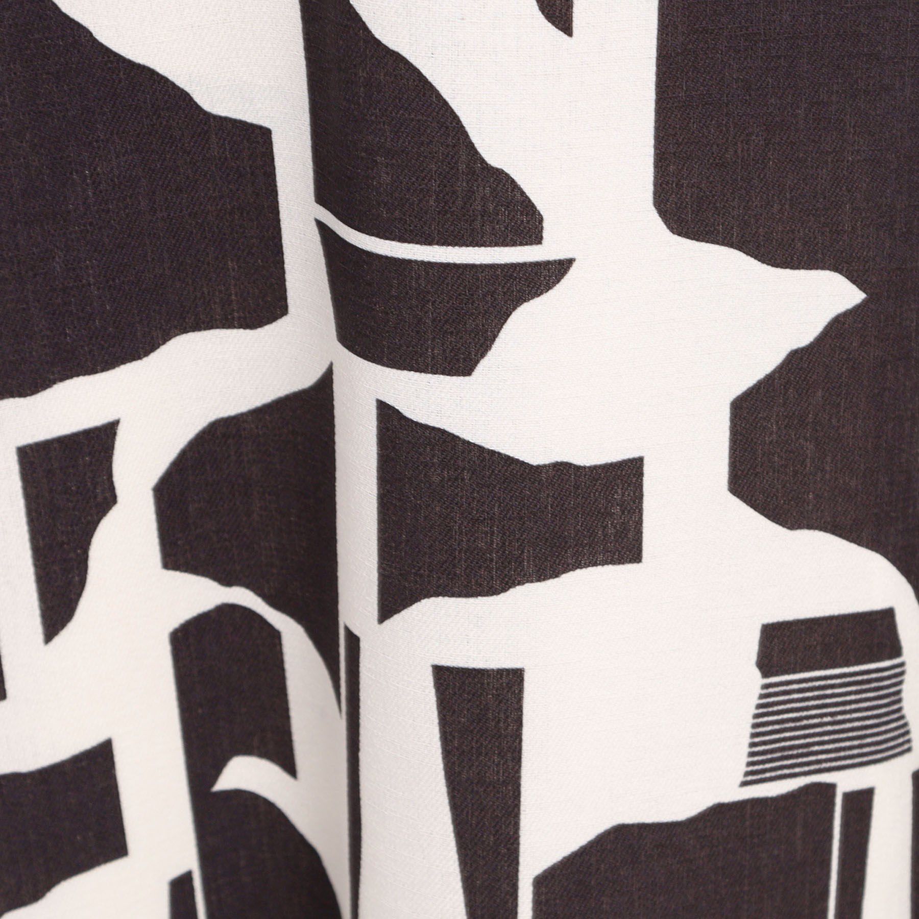 Reflect「【WEB先行カラーあり／マシンウォッシュ可】幾何モチーフプリントワンピース」|ワンピース|