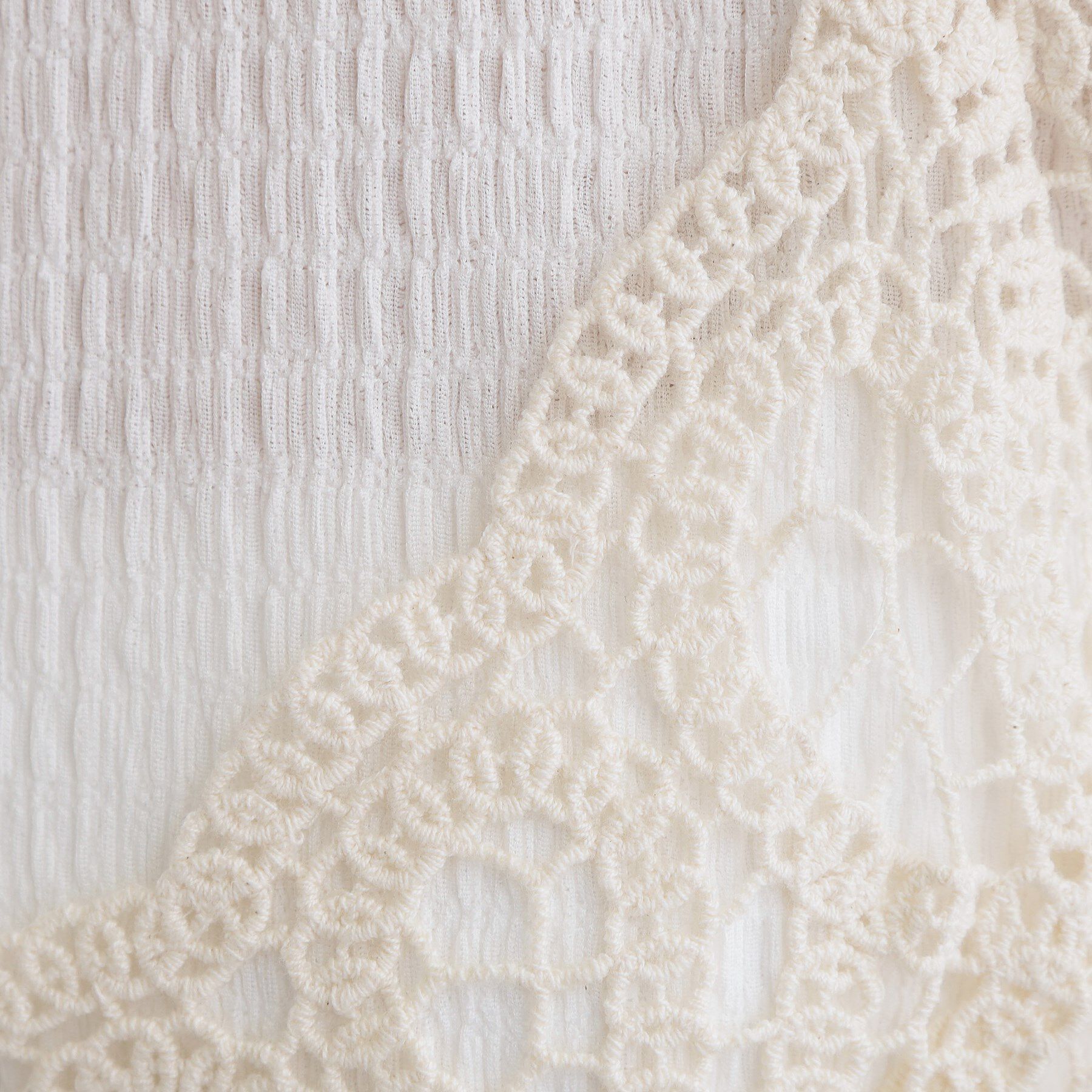 grove「1枚でお洒落に決まるレースビスチェ&times;ブラウスSET」|シャツ・ブラウス|