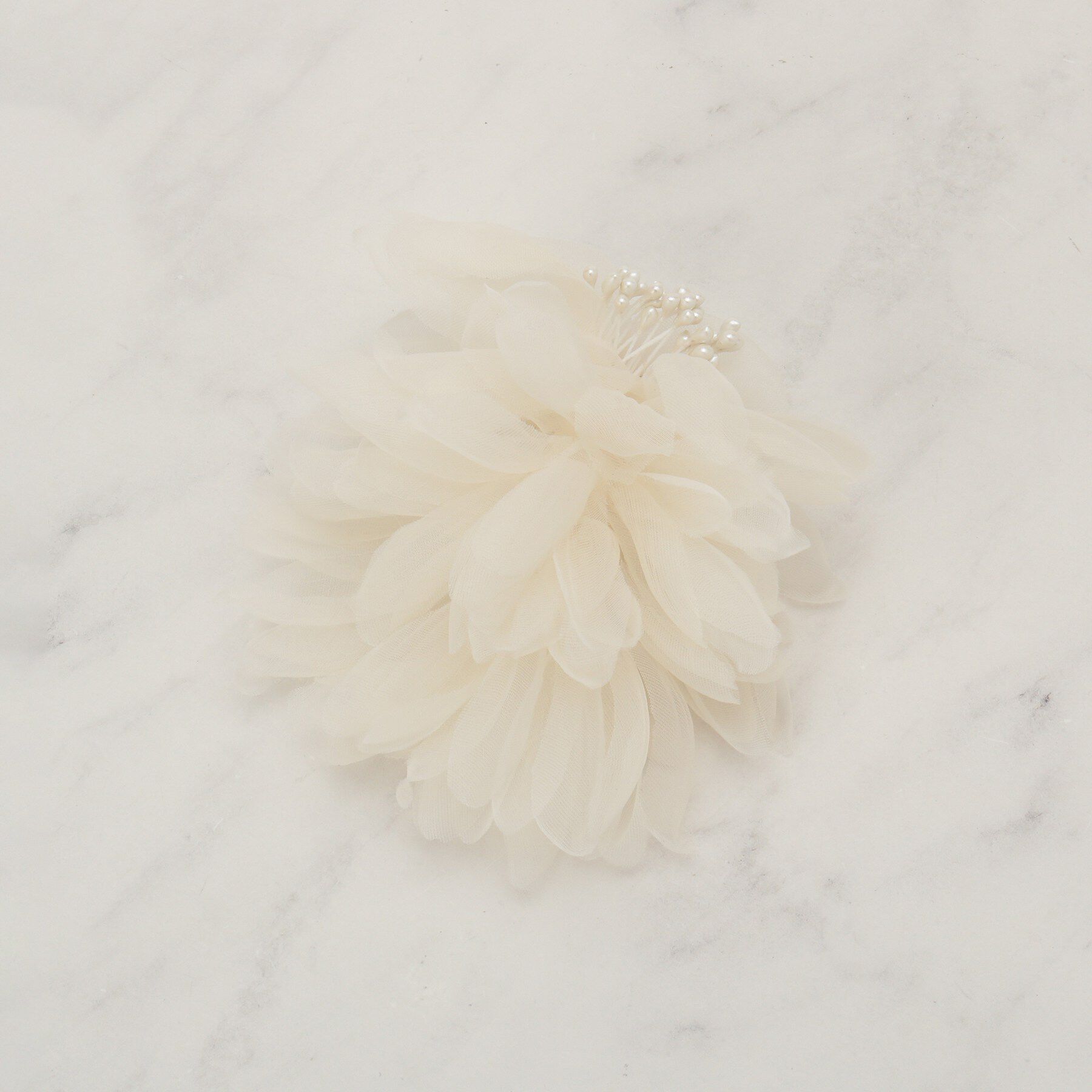 grove「シフォンコサージュ」|ブローチ・コサージュ|ライトベージュ(05