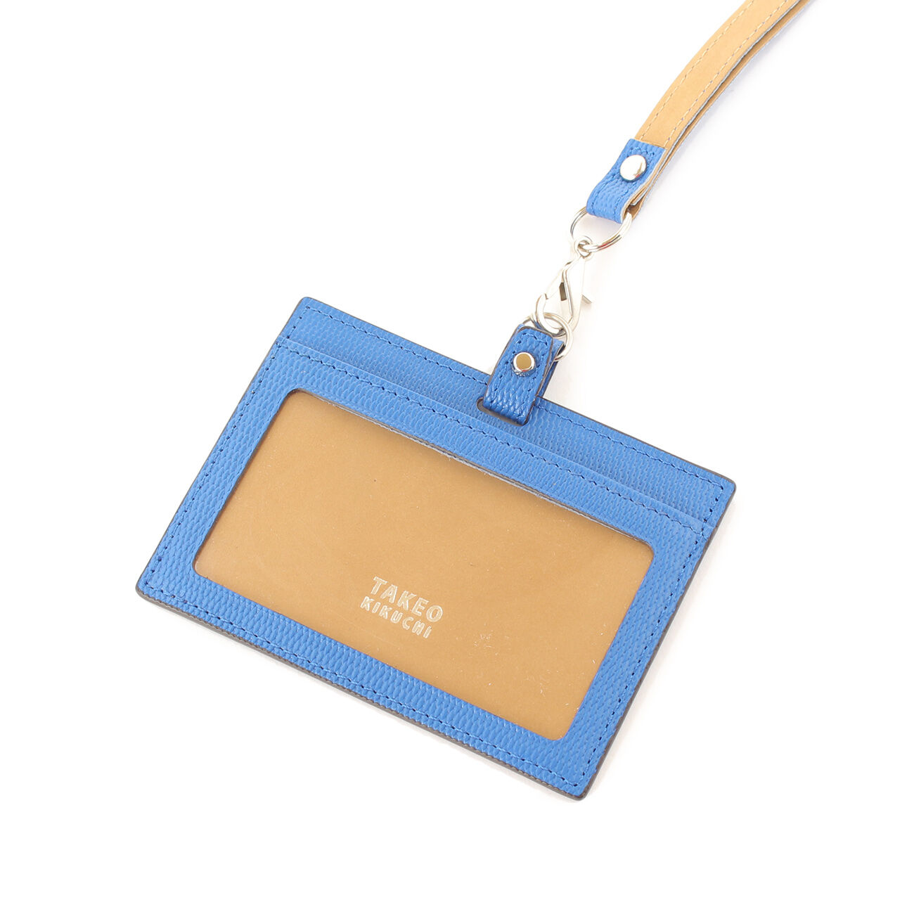 TAKEO KIKUCHI「【ソフト＆ナチュラル】ミニメッシュ レザー IDカードホルダー」|名刺入れ・カードケース|