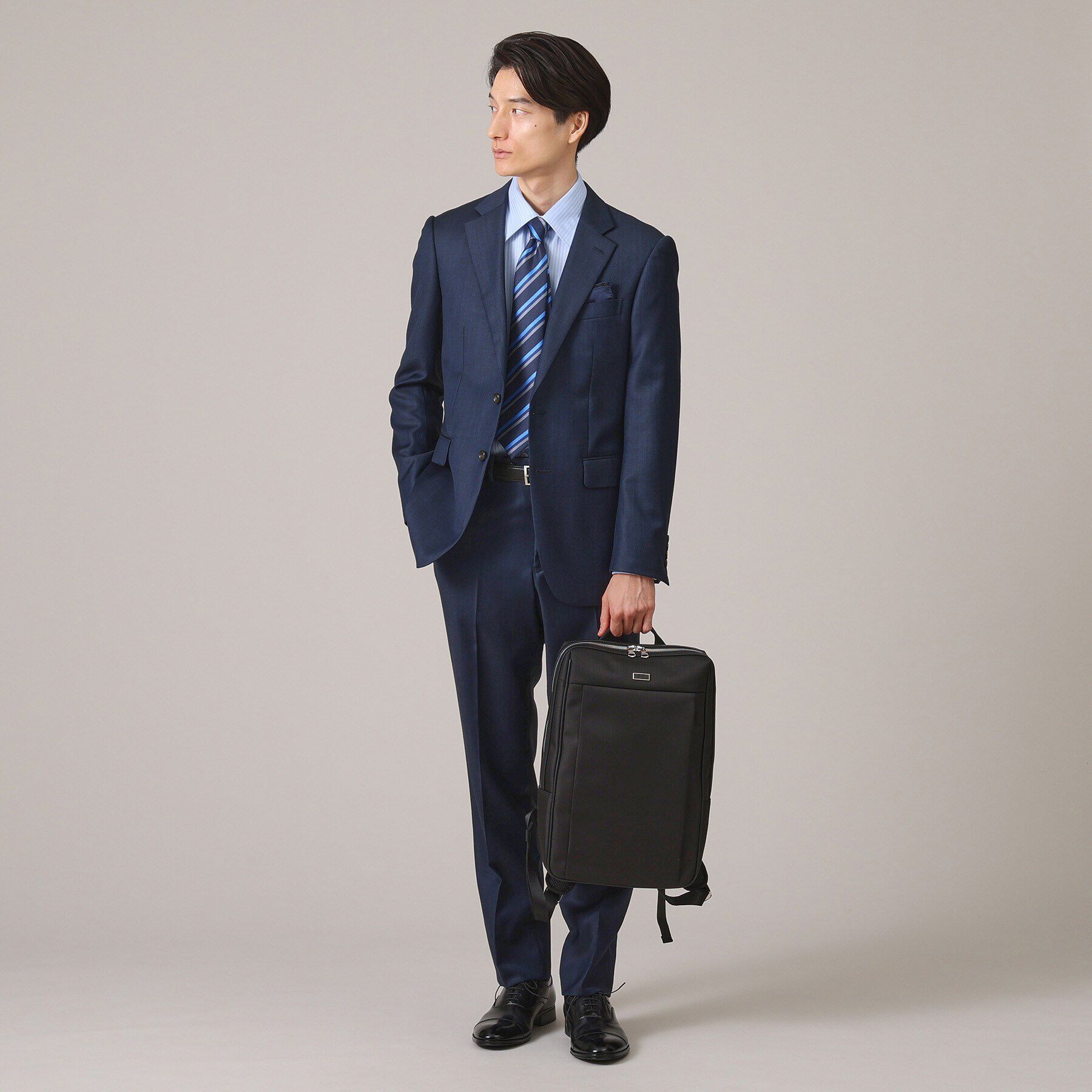 TAKEO KIKUCHI「【ONOFF兼用/13インチPC対応】スリム ヘリンボン リュック」|リュック|