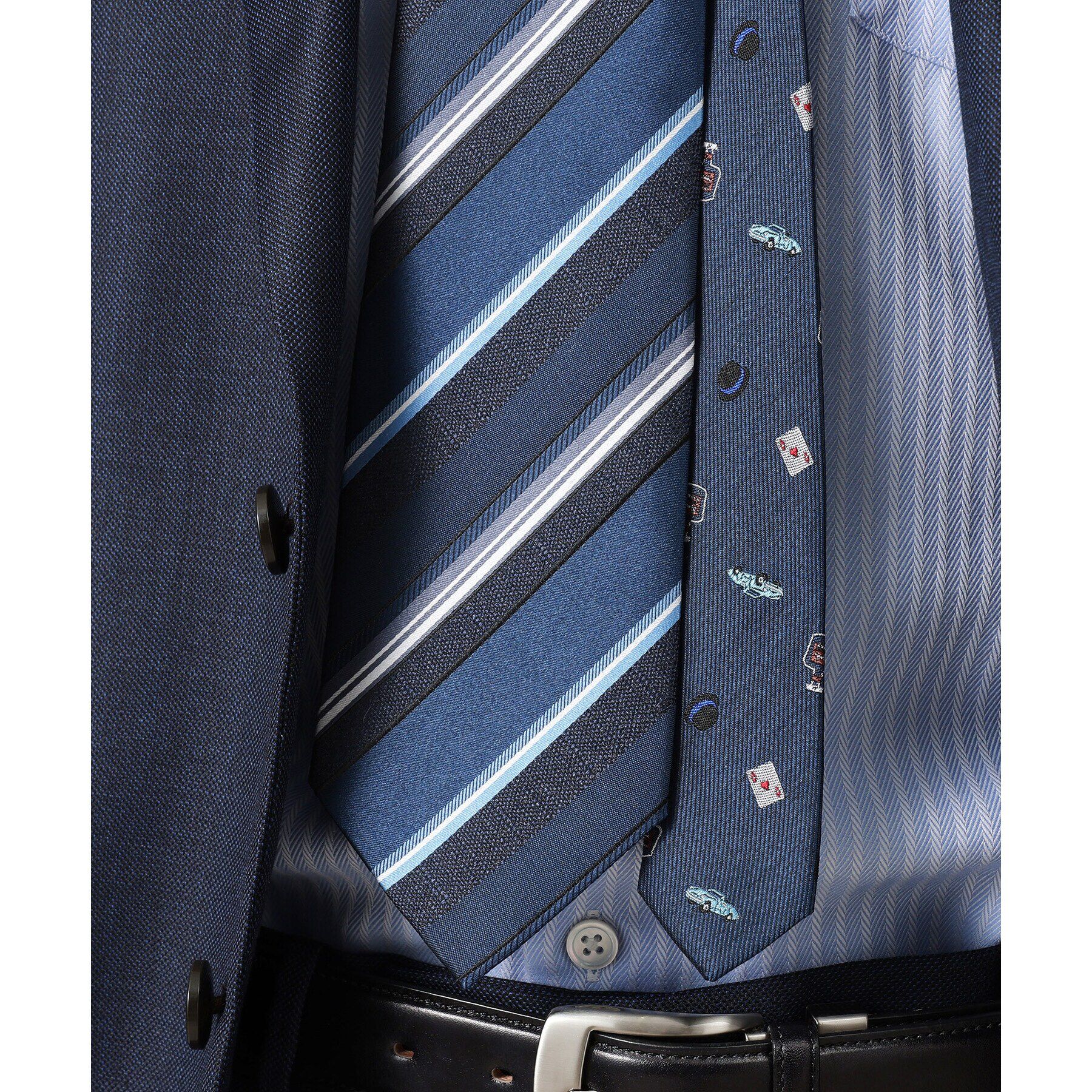 TAKEO KIKUCHI「【大人のホビーチェンジタイ】マルチ組織 ストライプ ネクタイ」|ネクタイ・蝶ネクタイ|