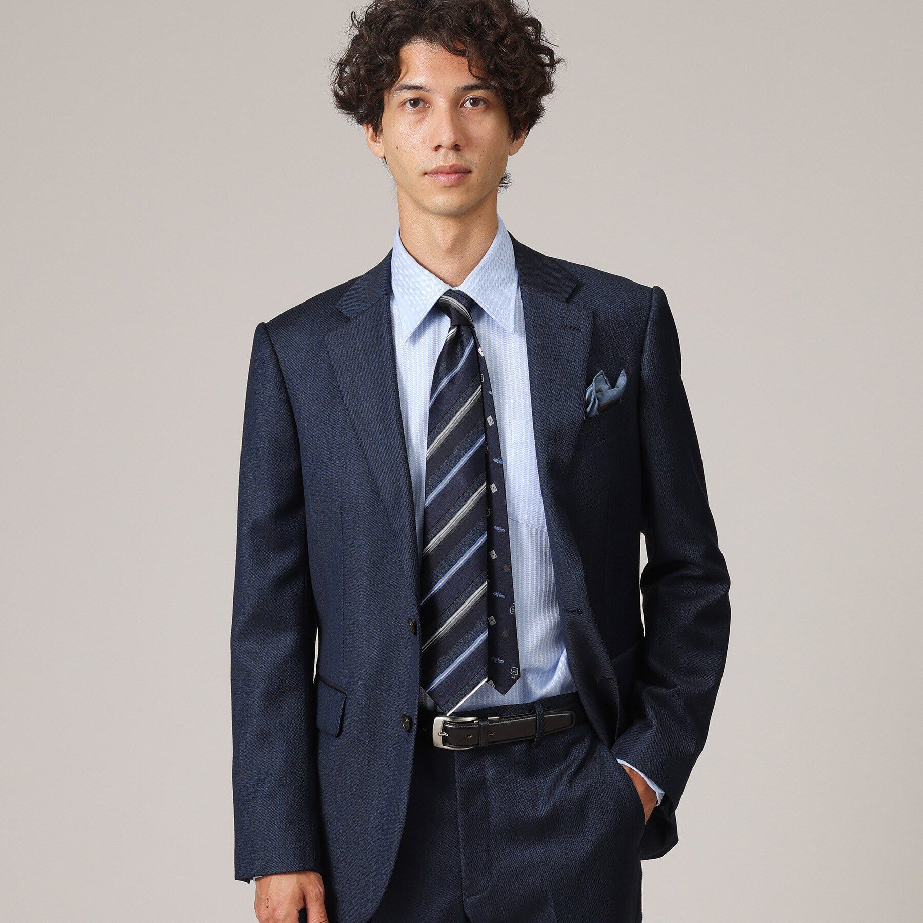 TAKEO KIKUCHI「【大人のホビーチェンジタイ】マルチ組織 ストライプ ネクタイ」|ネクタイ・蝶ネクタイ|