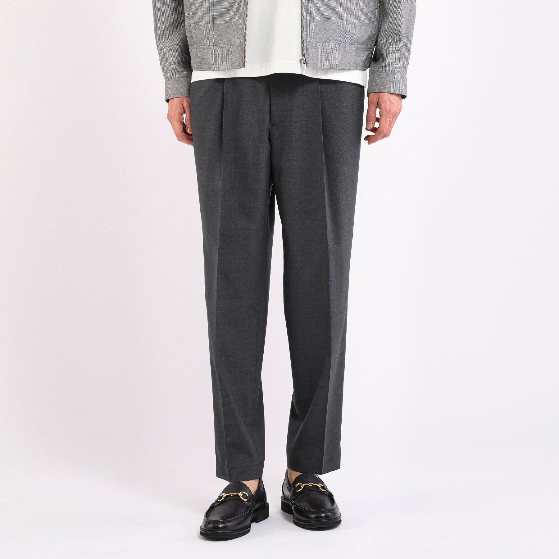 TAKEO KIKUCHI「【THE FLAGSHIP】2WAYストレッチ イージースラックス」|その他|ﾁｬｺｰﾙｸﾞﾚｰ(014)