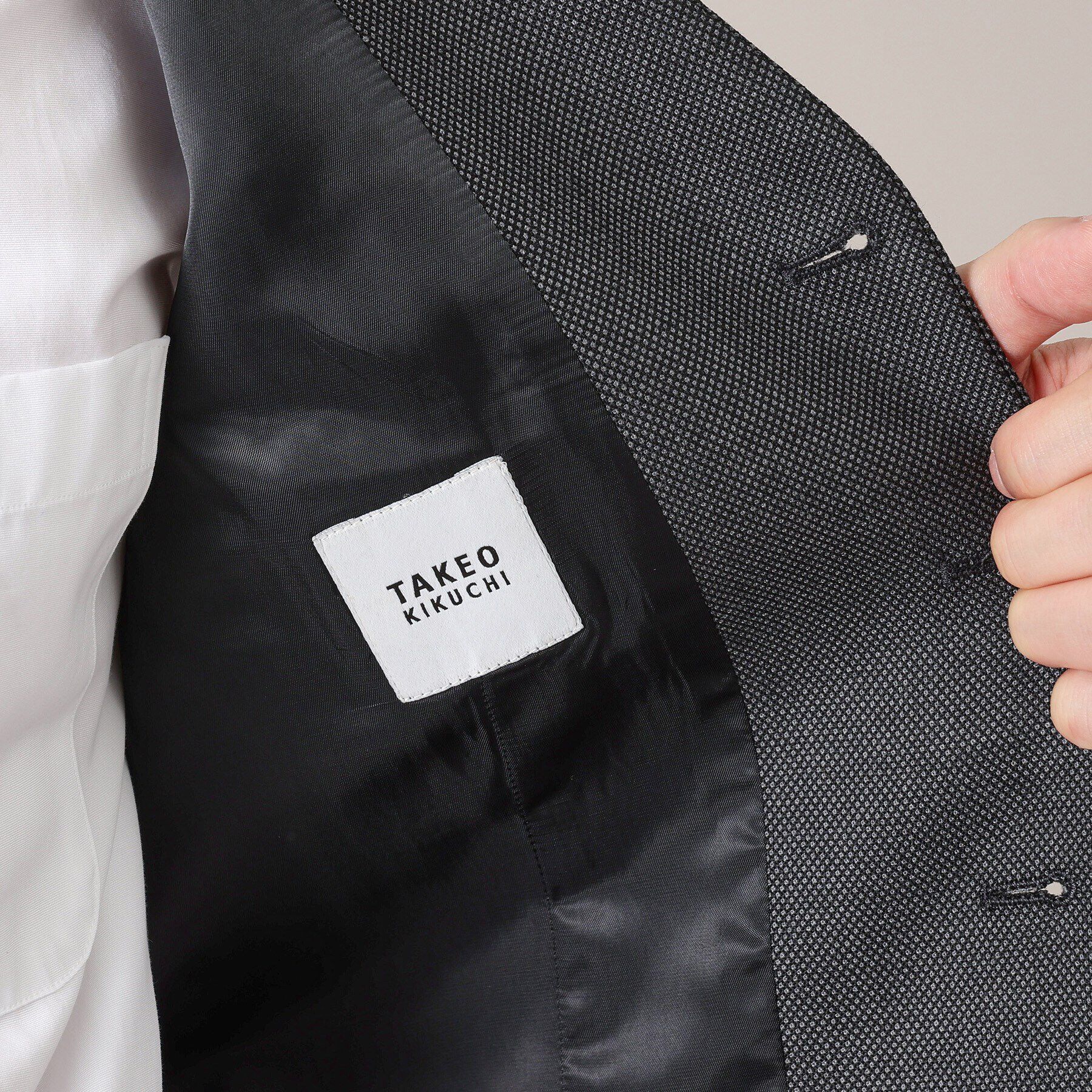 TAKEO KIKUCHI「【3ピース対応】バーズアイ ベスト」|スーツ|