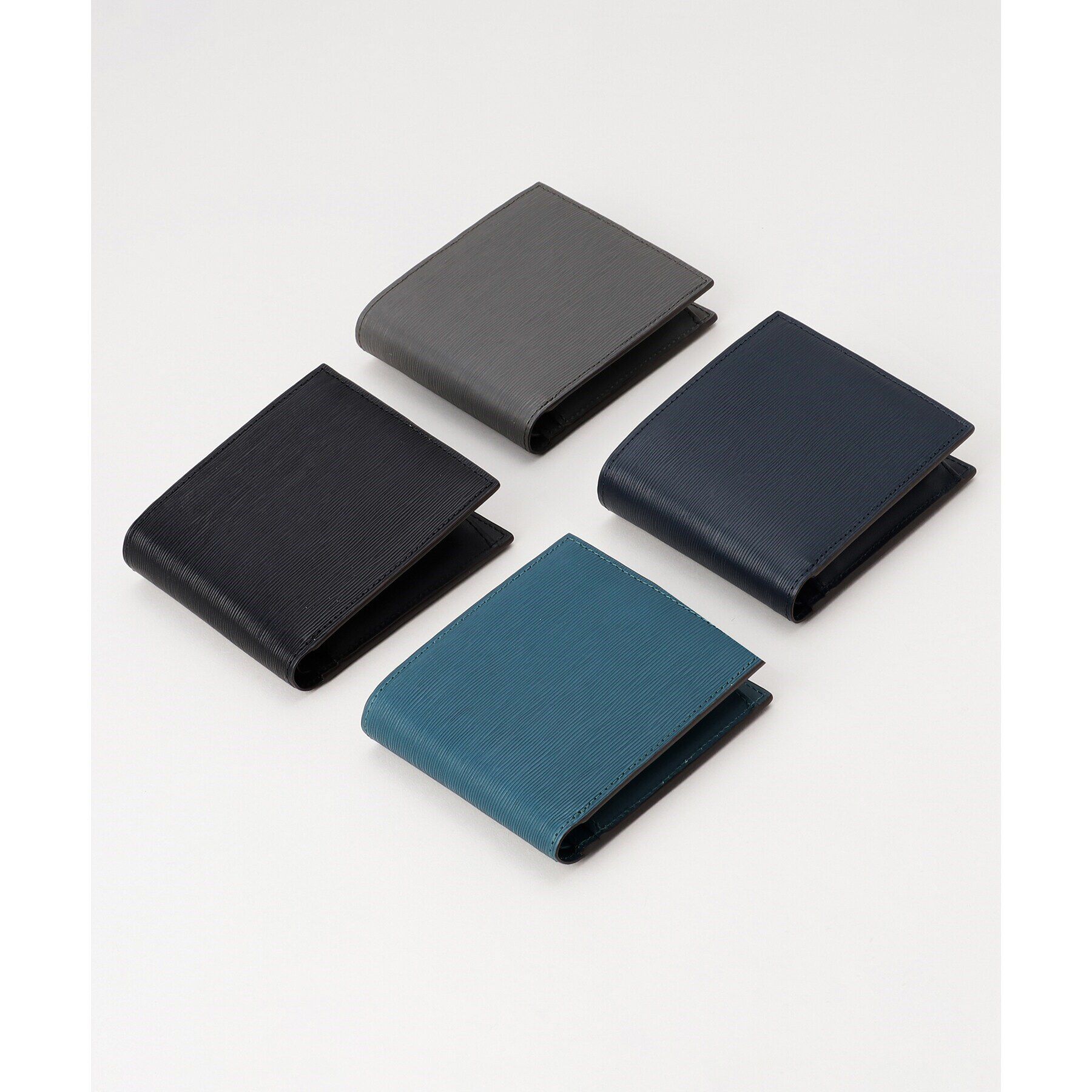 TAKEO KIKUCHI「【NEW レザーリップルシリーズ】バイフォールド ウォレット」|財布|