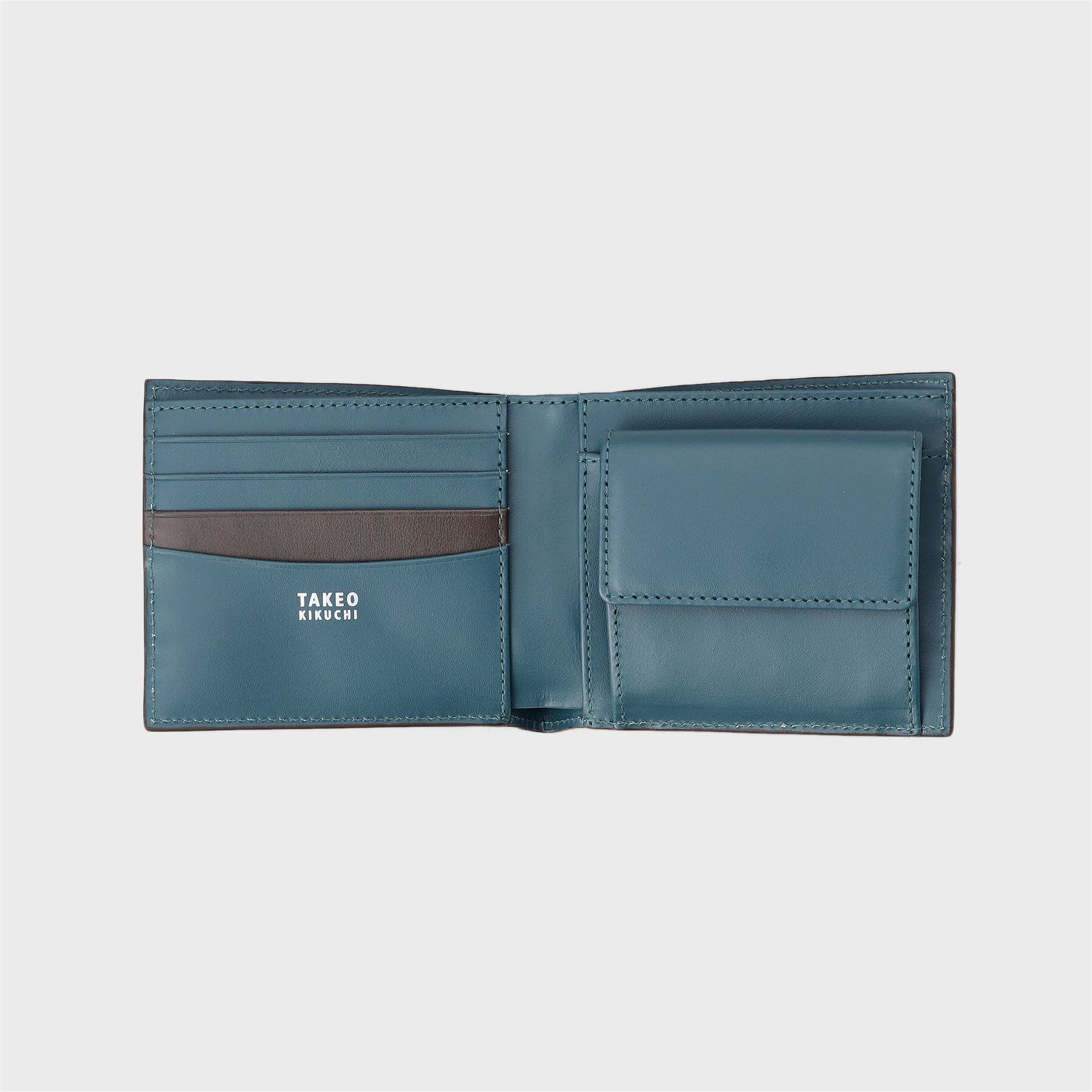 TAKEO KIKUCHI「【NEW レザーリップルシリーズ】バイフォールド ウォレット」|財布|