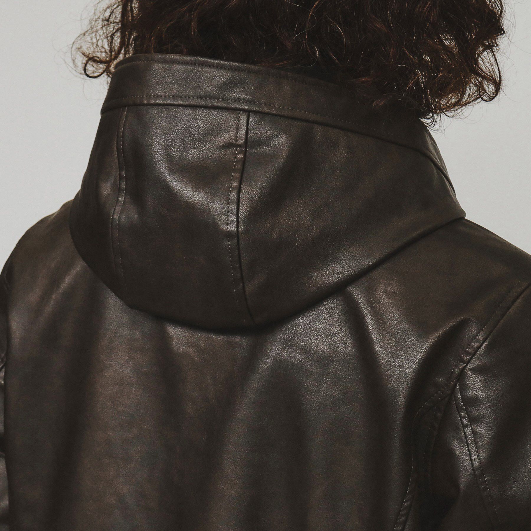 tk.TAKEO KIKUCHI「フードライダースジャケット」|ブルゾン・スタジャン|