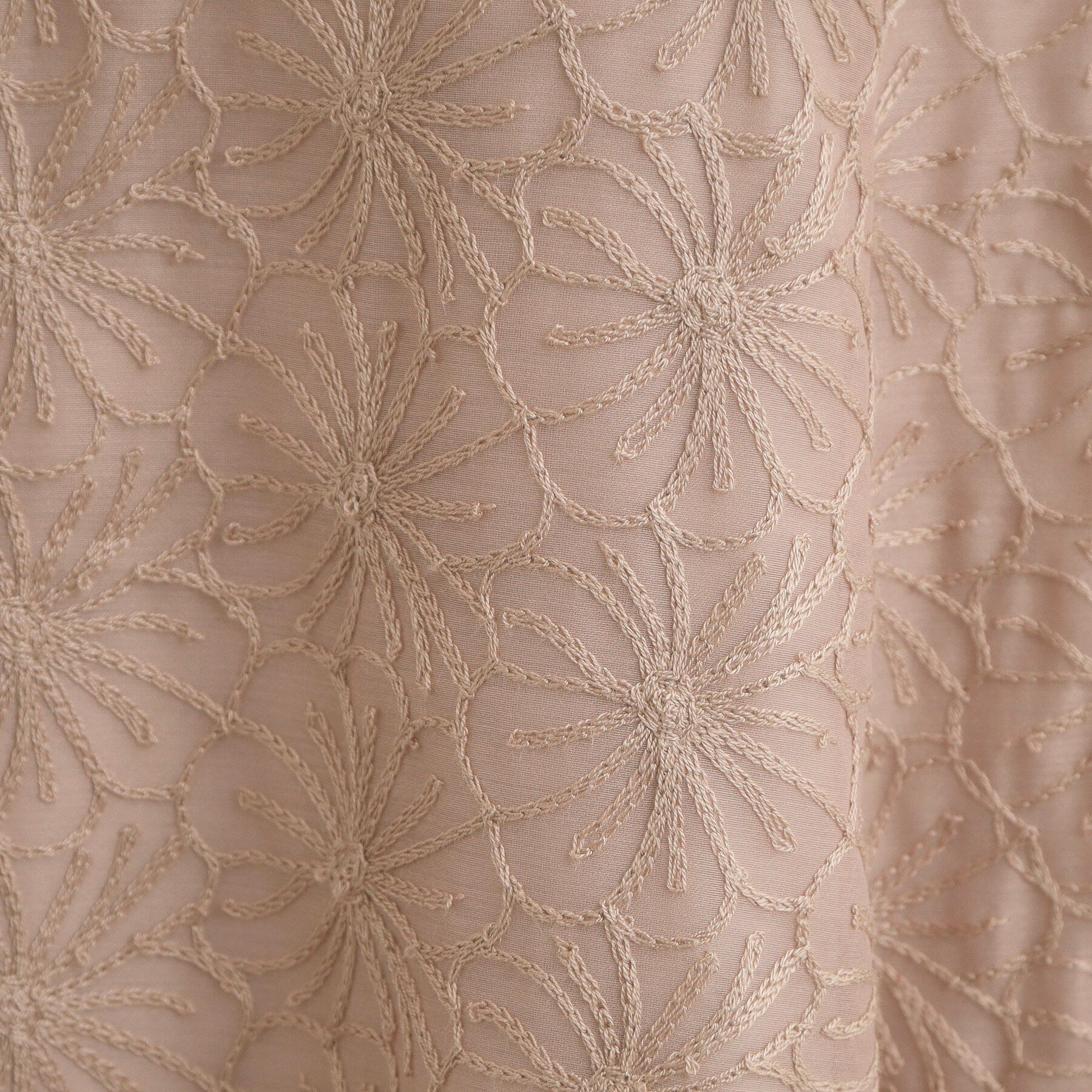 Couture broach「【洗える・着映え・通勤】フラワーエンブロスカート」|スカート|