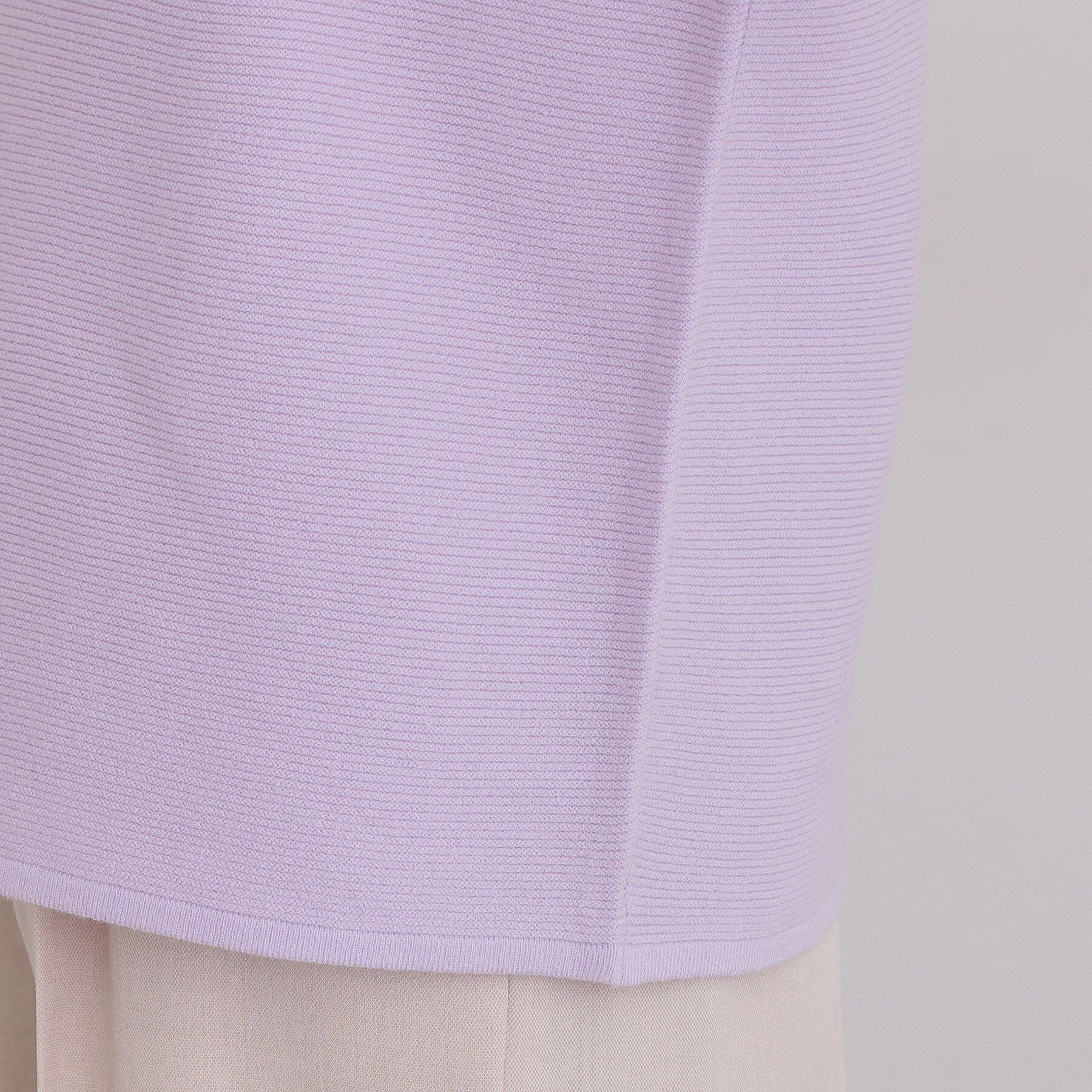 THE SHOP TK「【S-XLサイズ/選べる6色】どこから見ても美しい ガーターニット/蓄熱/洗濯機OK」|ニット・セーター|