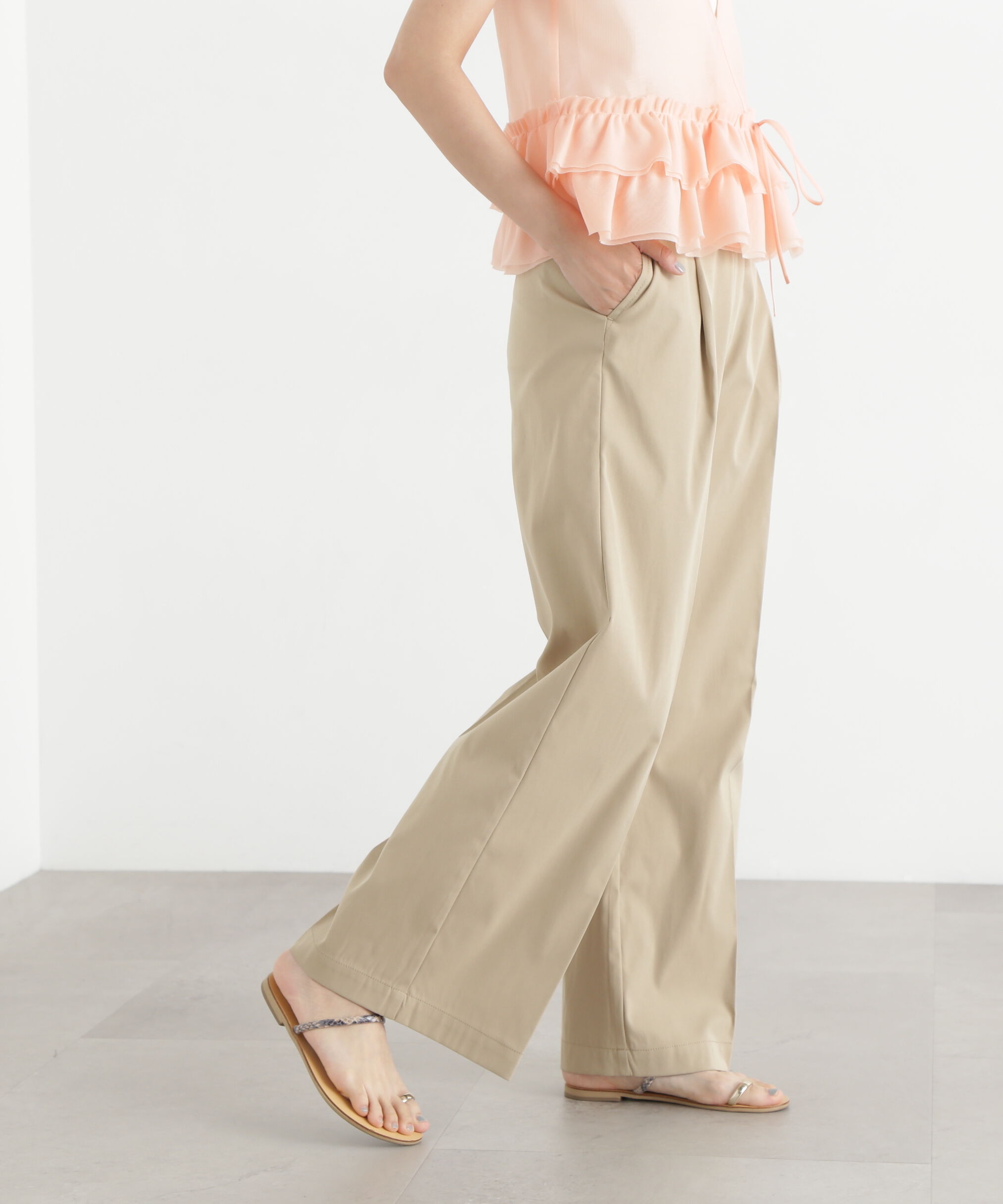  「タックワイドパンツ」|その他|