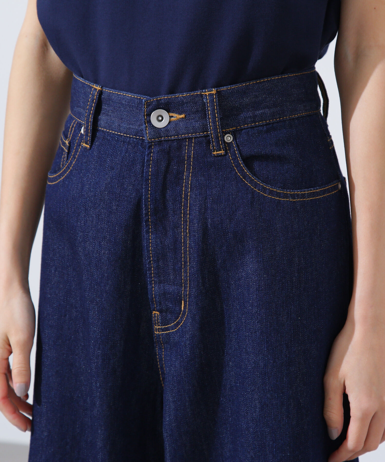  「ライトオンスワイドデニムパンツ」|その他|