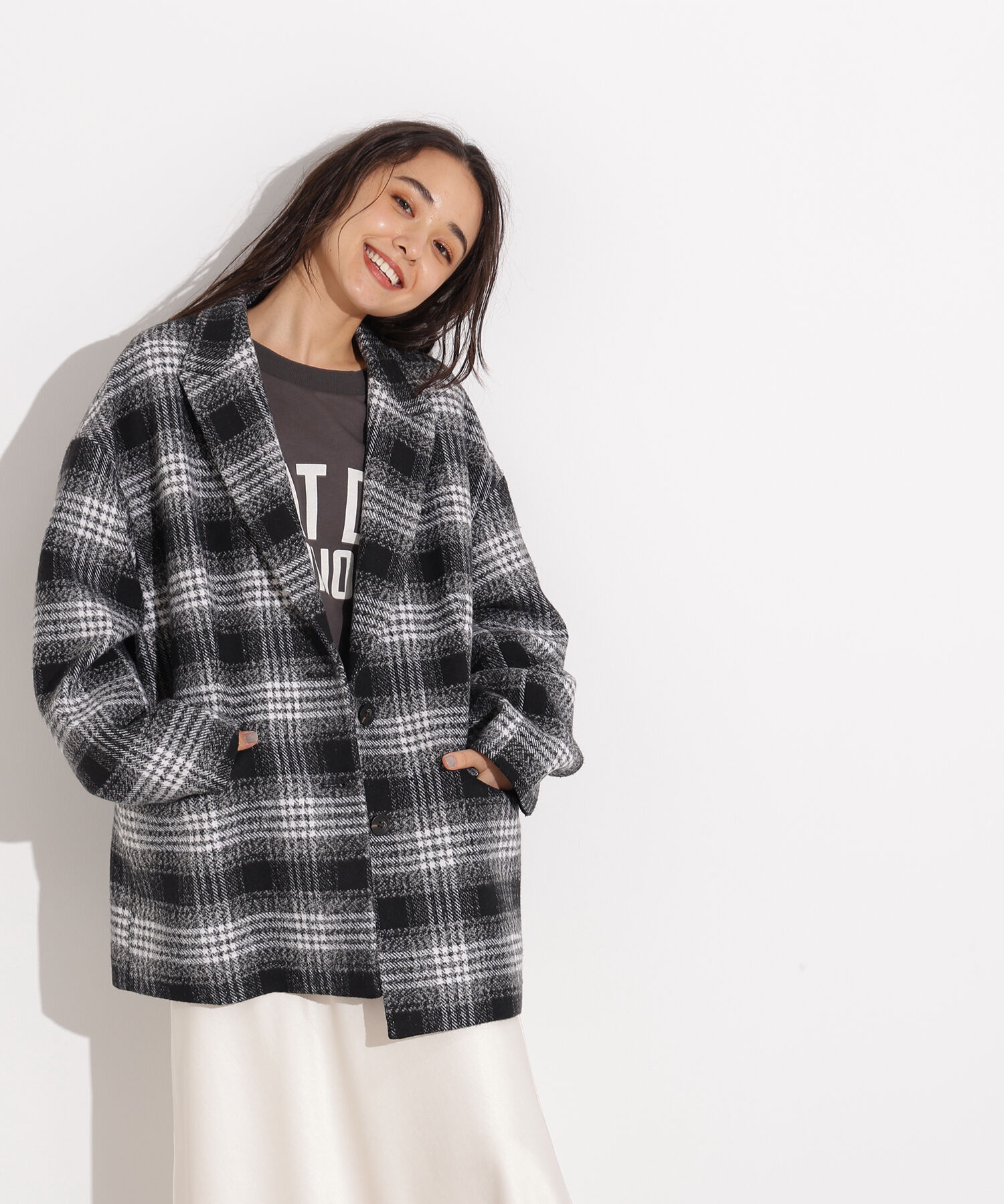  「オーバージャケットコート」|ブルゾン・スタジャン|