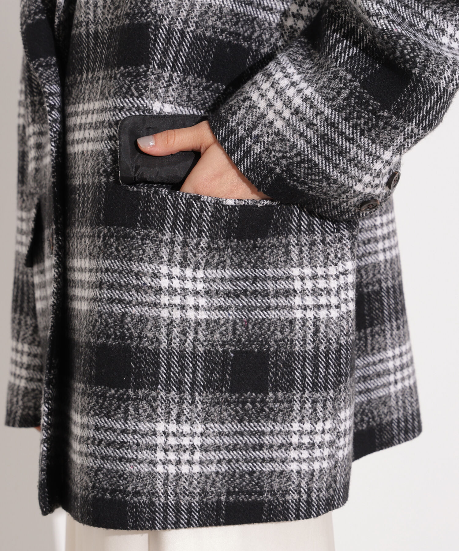  「オーバージャケットコート」|ブルゾン・スタジャン|