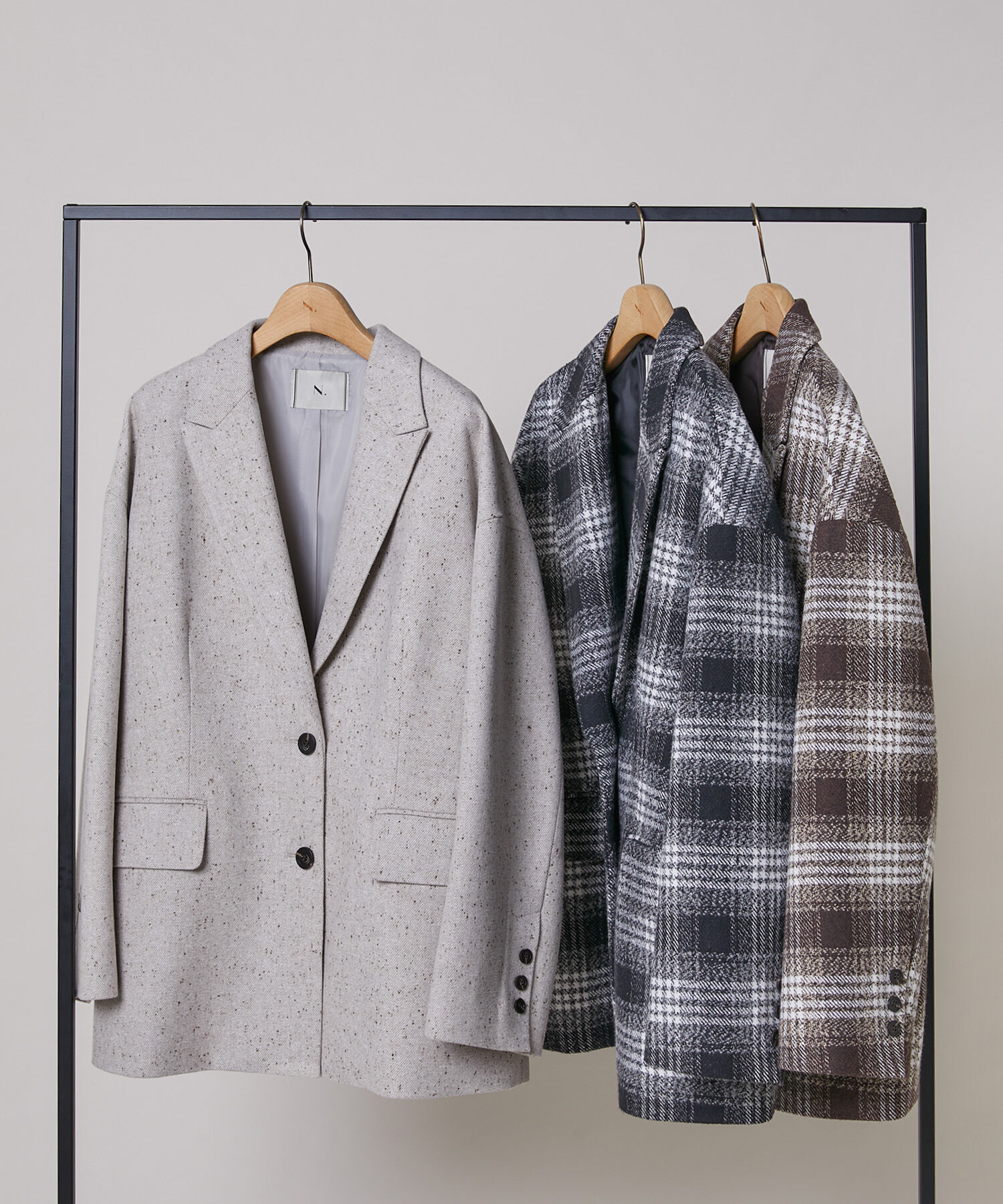  「オーバージャケットコート」|ブルゾン・スタジャン|