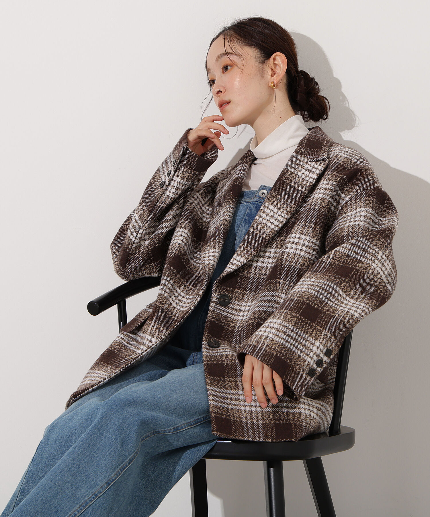  「オーバージャケットコート」|ブルゾン・スタジャン|