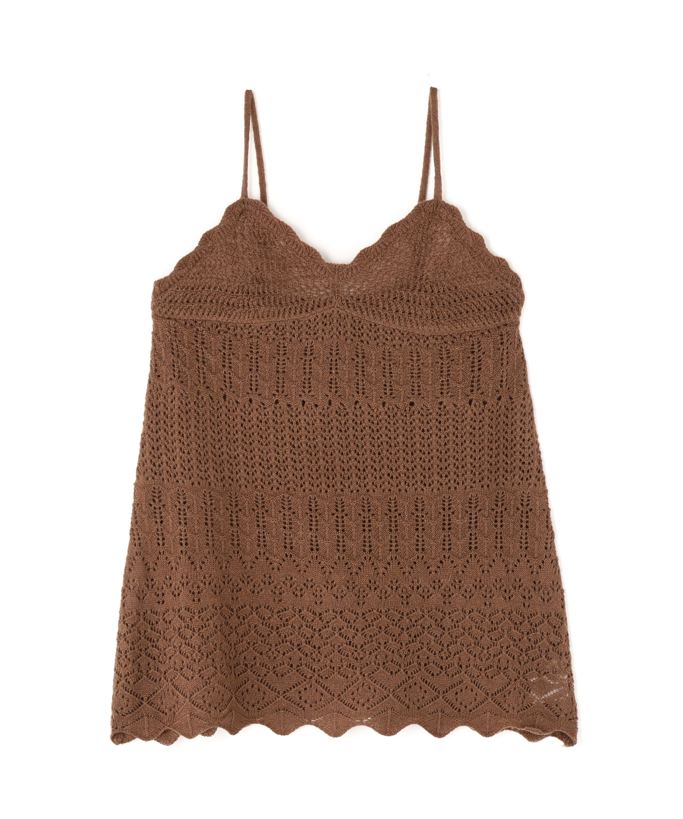  「カギアミ風ヘアリーニットビスチェ」|ニット・セーター|