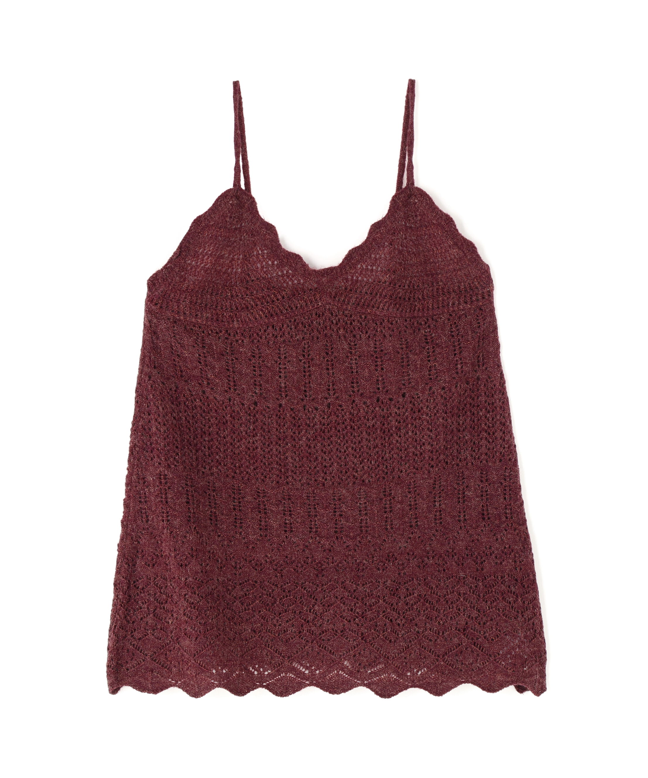  「カギアミ風ヘアリーニットビスチェ」|ニット・セーター|