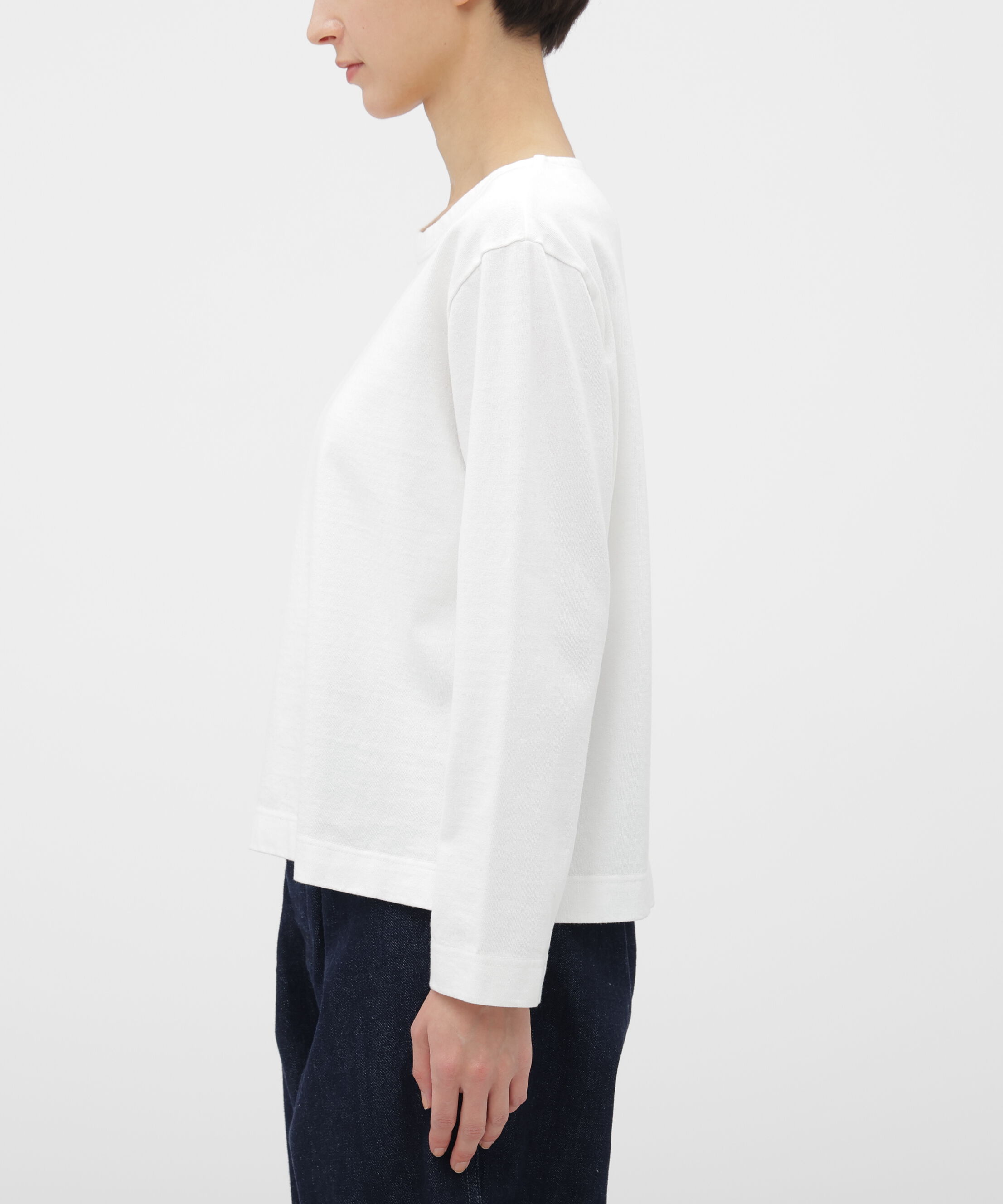 MHL.「DRY COTTON JERSEY TOP」|Tシャツ・カットソー|