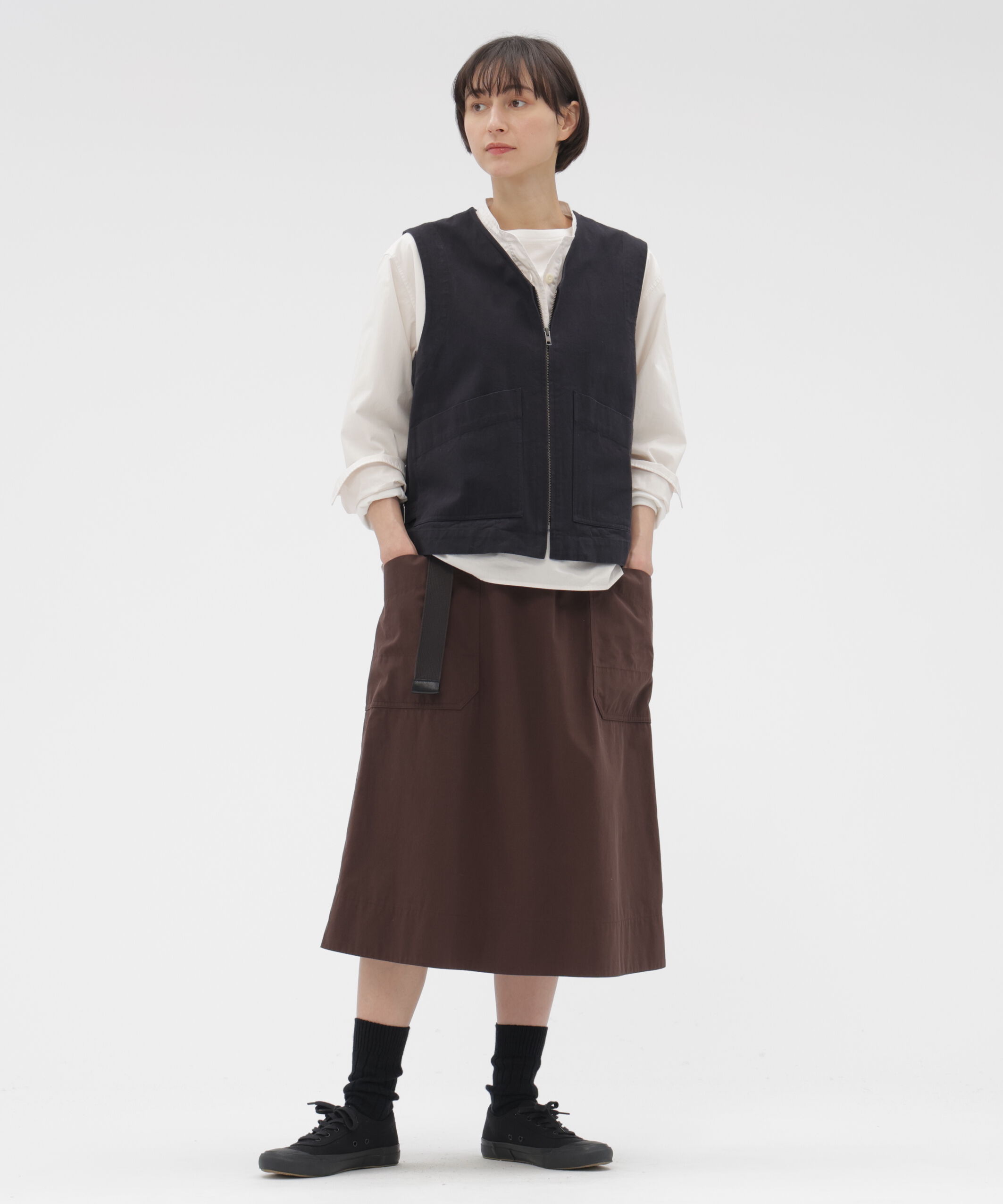 MHL.「COMPACT COTTON POPLIN SHIRT」|シャツ・ブラウス|