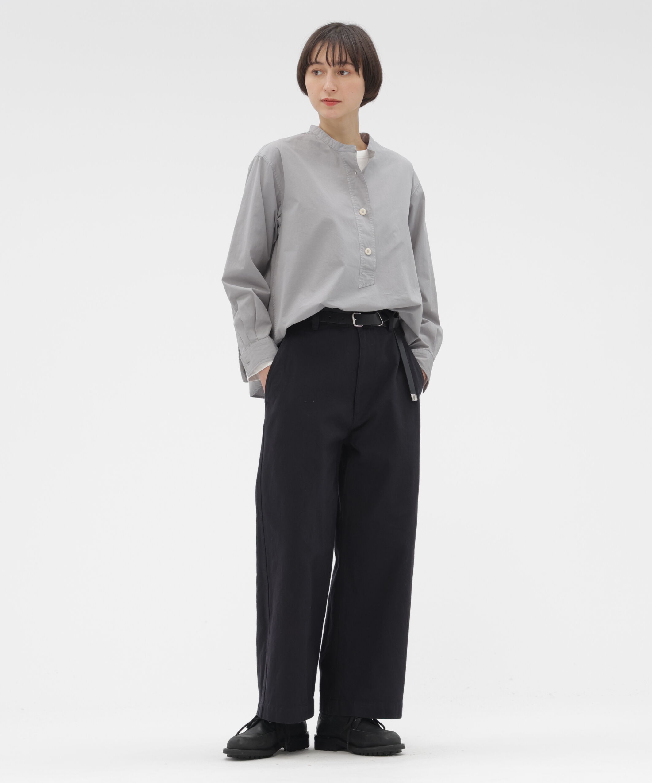 MHL.「COMPACT COTTON POPLIN SHIRT」|シャツ・ブラウス|