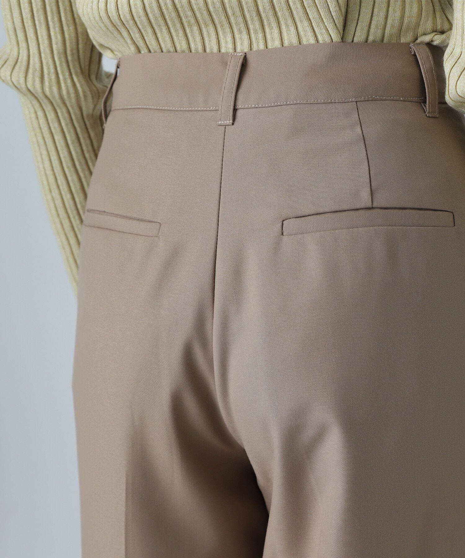  「Uネックチュニック＆ワイドパンツ」|ワンピース|