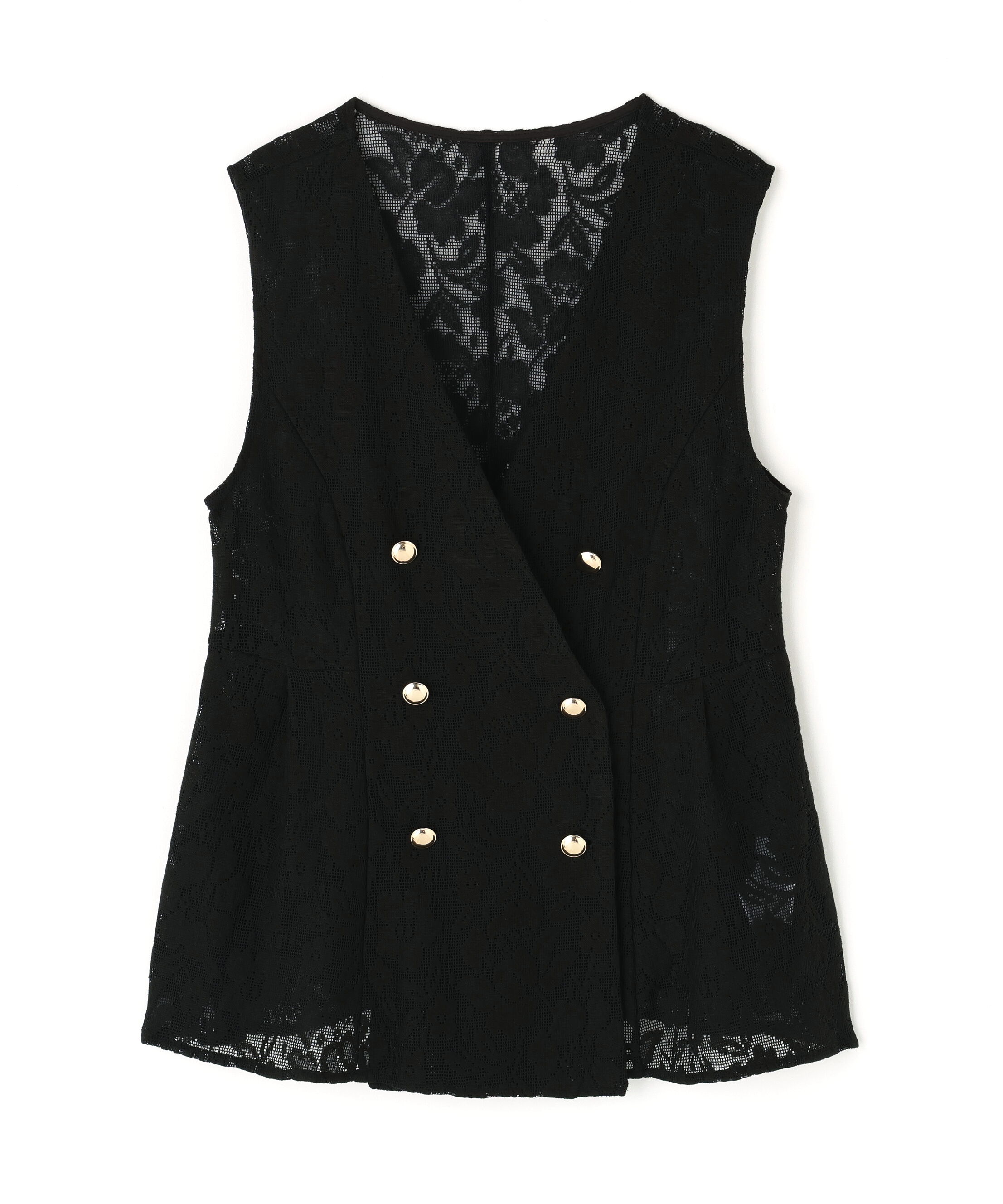  「メッシュレース SETUP ジレ」|ブルゾン・スタジャン|