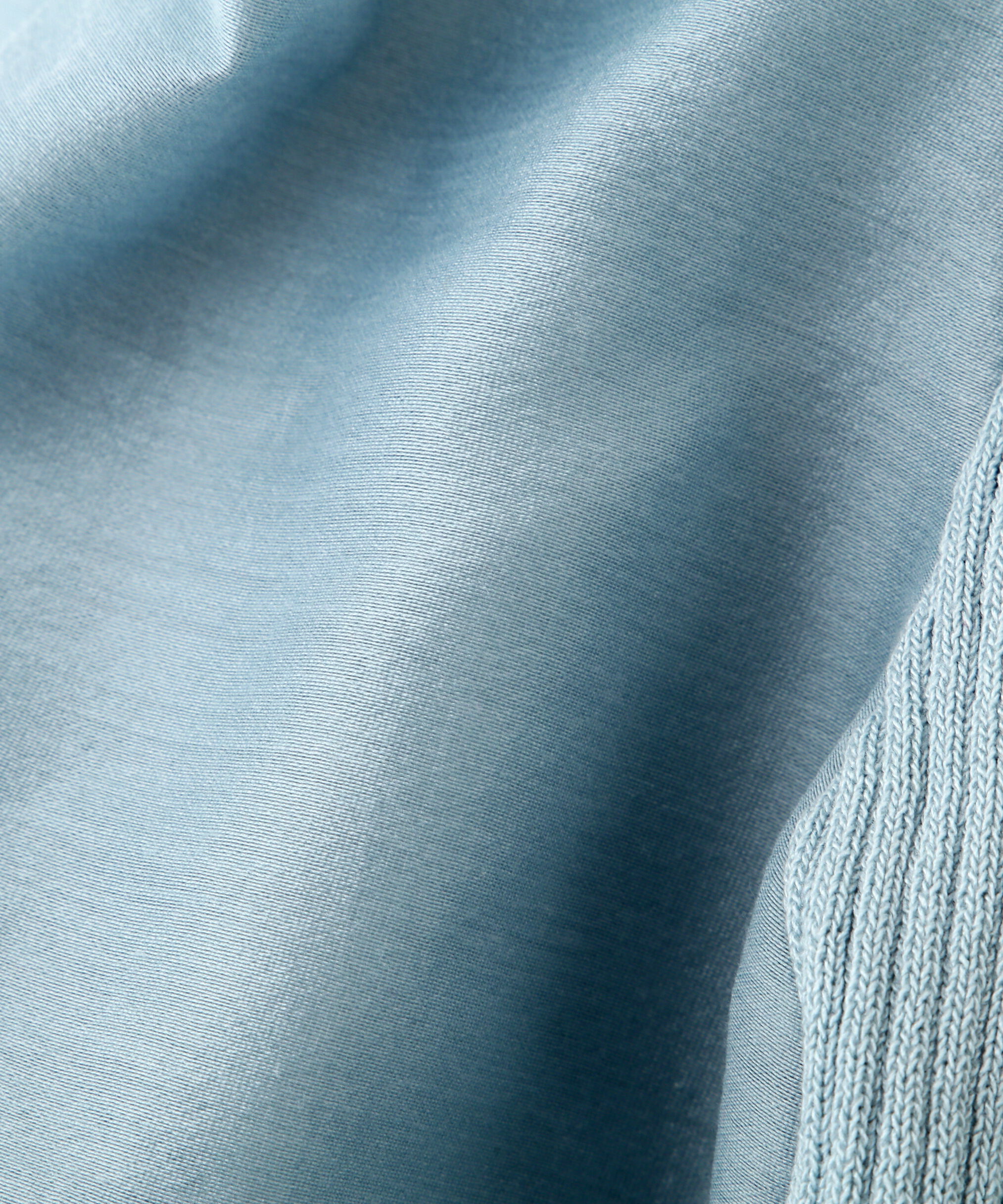 PROPORTION BODY DRESSING「シアーギャザースリーブニット」|ニット・セーター|